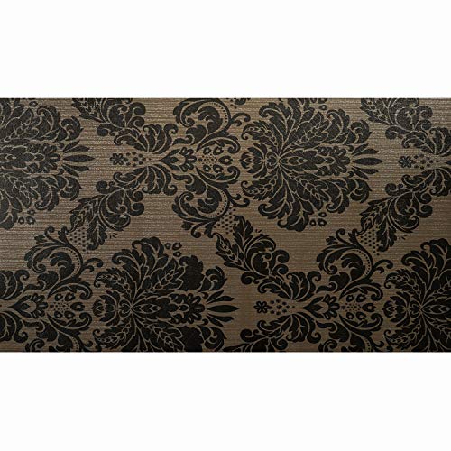 Carta da parati damascata autoadesiva, per