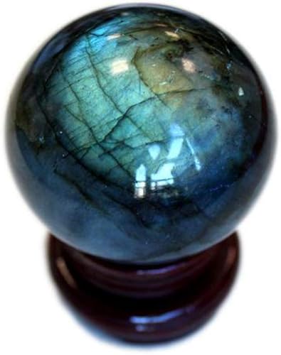 Esfera de piedra preciosa de labradorita de cristal curativo natural, 2.756in para reiki, equilibrio, meditación, energía, decoración del hogar y la Esfera de piedra preciosa de labradorita de cristal curativo natural, 2.756in para reiki, equilibrio, meditación, energía, decoración del hogar y la