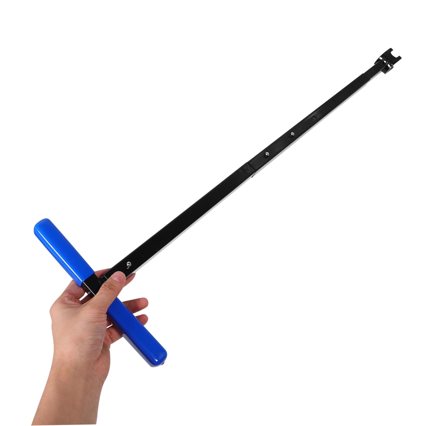 Kisangel Llave para Medidor de Agua Extensible con Mango T Herramienta Resistente para Apertura y Cierre de Válvulas Jardines y Fontanería Compatible con Múltiples Tipos de Válvulas