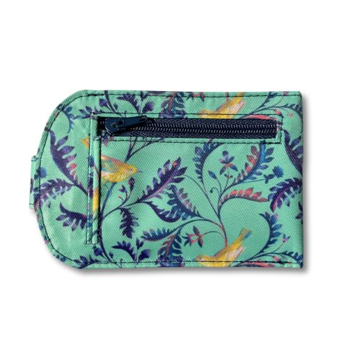 Image of Big Skinny RFID Blocking Taxicat Bi Fold Wallet, Birdsong
