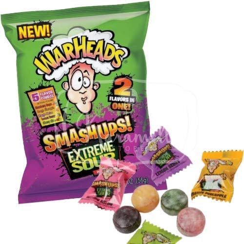 Warheads Extreme Sour Hard Candy 2oz (56g) Amazon.co.uk Grocery
