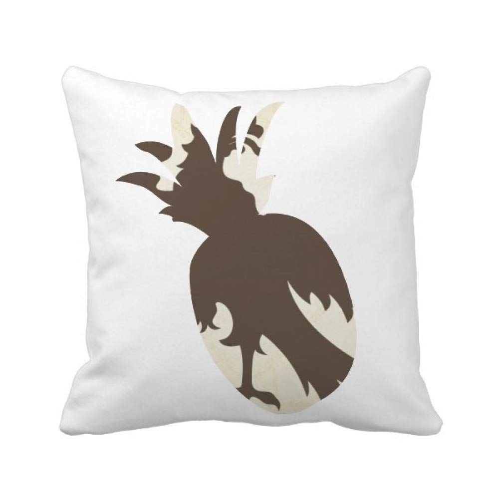 Housse de coussin aigle et ananas pour décorer le canapé du salon