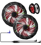 Amazon.co.jp: 空調作業服 ファンバッテリーセット【12V 高出力強風