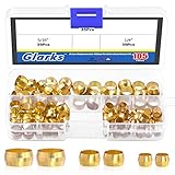 Glarks 105Pcs Tube OD 1/4