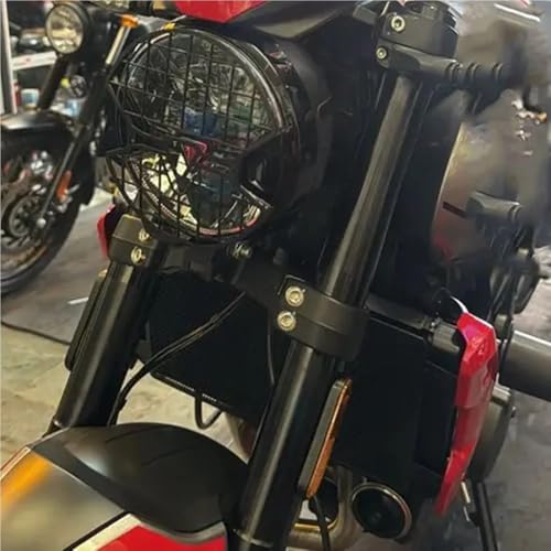 Trident 660 couvercle grille phare accessoires protecteur moto - 7