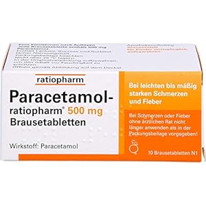 PARACETAMOL ratiopharm 500 mg Brausetabletten 10 St