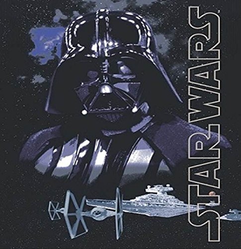 Disney Lucas Films' Star Wars Dark Lord Darth Vader Printed Silk Touch Warm Sherpa Throw / Blanket, 150cm by 200cm Twin size