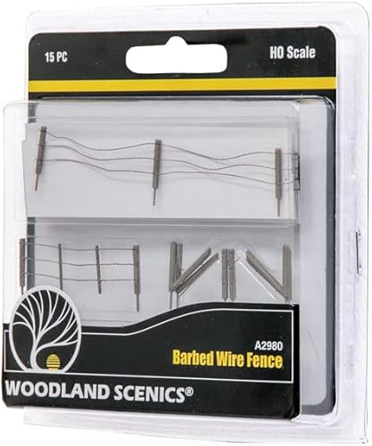 Miniatura 5 de Woodland Scenics A2980 HO Cerca de alambre de púas