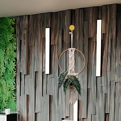 Aros de madera para manualidades: marcos de corona reutilizables para decoración 2