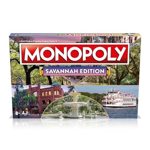 Monopoly Savannah Edition juego de mesa para 2-6 jugadores miniatura 6