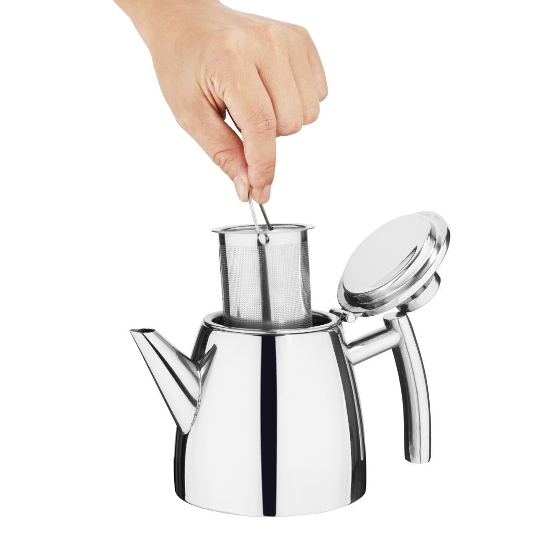 Olympia Théière isotherme conique avec filtre St/St - 350 ml
