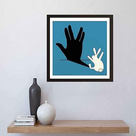 Amazon I Zehibho I ウォールアート スタートレック ウサギ バルカン ハンドシャドウ アートワークデコ 自宅 オフィス 学校 カフェ アートプリント 8 X 8インチ フレーム付き アートフレーム ポスター オンライン通販 Amazon I Zehibho I ウォールアート スタートレック ウサギ バルカン ハンドシャドウ アートワークデコ 自宅 オフィス 学校 カフェ アートプリント 8 X 8インチ フレーム付き アートフレーム ポスター オンライン通販