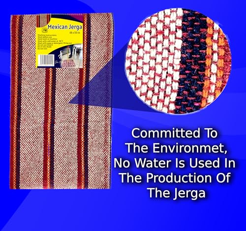 JF Jose Fincowski- Mexican Jerga Multi-Purpose Extra Large 19x55, Floor Microfiber Cleaning Cloths, Set 6 pcs, Includes Dish Scrubber. Perfect for Mopping and Floor Cleaning. Jerga Mexicana (1)3