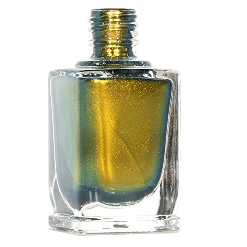 Image of ILNP Bishop - Gold, Olive Green, Greyish Blue Ultra Chrome Nail Polish