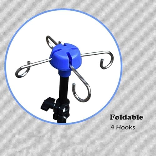 Jokerzi Faltbare Haushalt Infusionsständer, tragbare und Mobile medizinische Flasche Infusionsständer