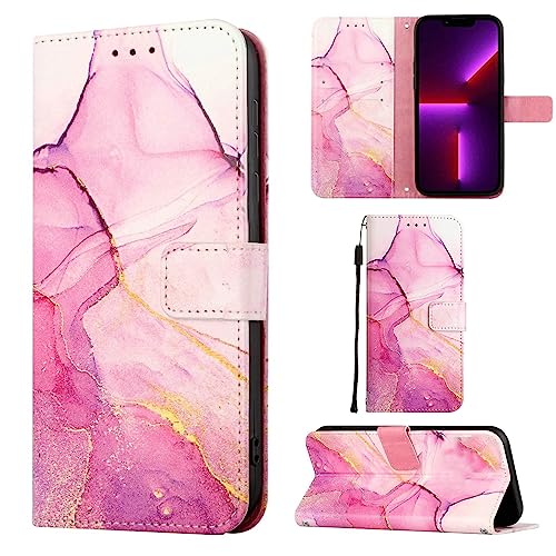 Case for Umidigi C1 Cover,Case for Umidigi C1 PU Leather Flip Cover Stand Cases Cover Pink