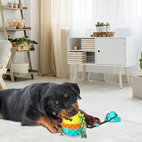 Brinquedo para cães de sucção,Cachorro mastigando bola Tug Of War Toy | Brinquedos de corda de denti