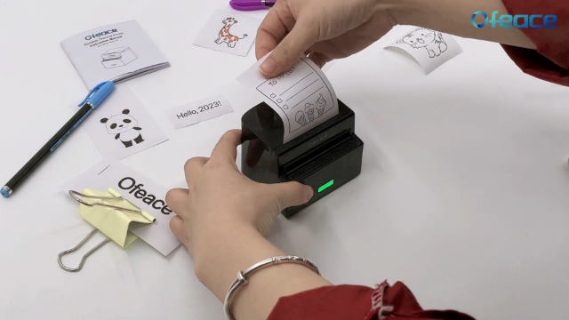 Mini Stampante Termica Ofeace Portatile - Stampa Foto E Note Da Smartphone - Foto 7