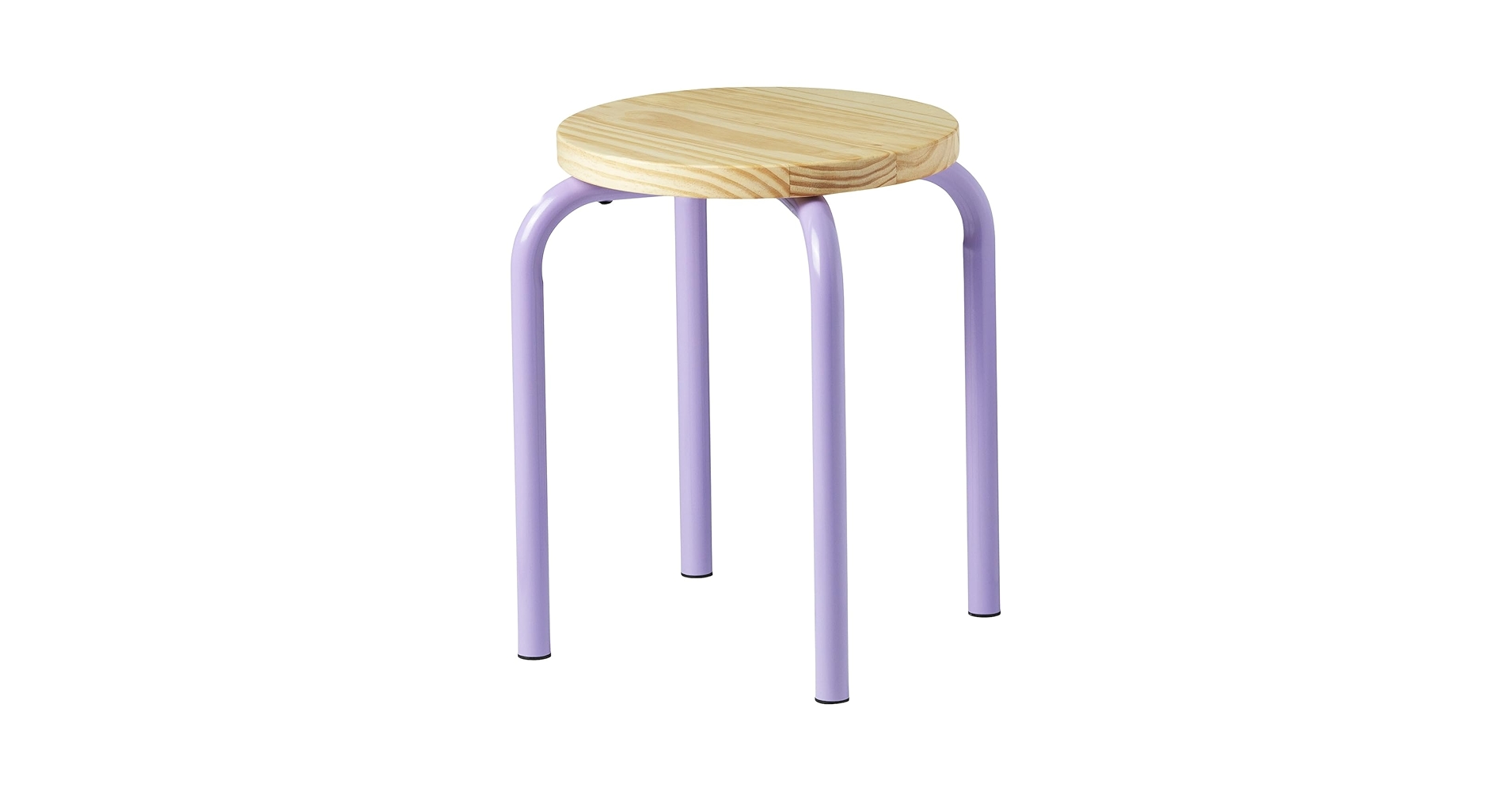 IKEA イケア　ドムステン スツール　ライラック　パイン材 Amazon.co.jp: DOMSTEN ドムステン スツール - ライラック