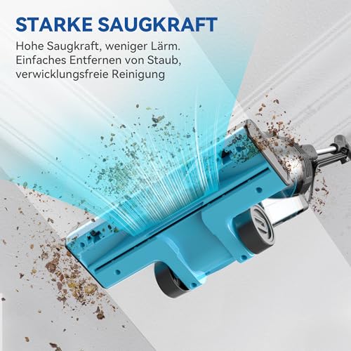 Staubsauger, Stielstaubsauger mit Kabel Handstaubsauger 20Kpa 600W, 3 in 1 Staubsauger Beutellos mit 5m Kabel, Staubsauger ohne Beutel Vacuum Cleaner Anti-Tangle für Tierhaare Teppich Harter Böden
