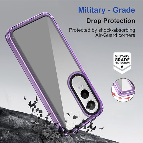 Image of Zapcase Back Case Cover for OnePlus Nord CE 4 Lite 5G | Compatible for OnePlus Nord CE 4 Lite 5G Back Cover | Case Cover with Camera Protection | (TPU + PC | Translucent Purple)