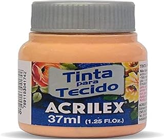 Tinta Para Tecido Fosca, Acrilex, Pêssego, 37 ml