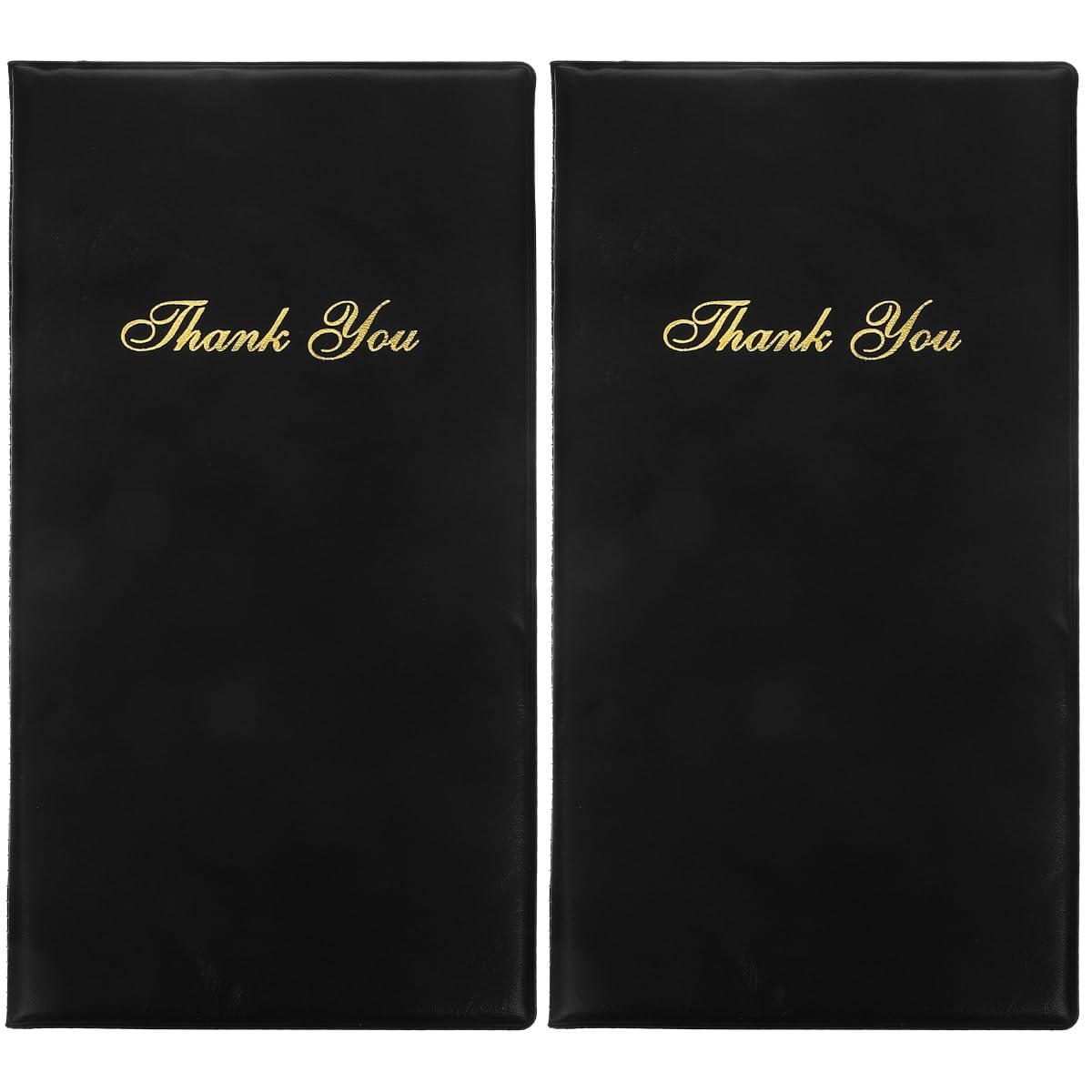 Housoutil 2pcs Menu Holder for Restaurant Sturdy Check Card Pads Food Order Tickets Pads and Menu Holder for Servers