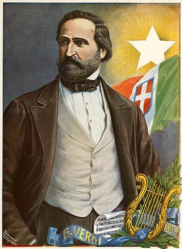 Tableau Giuseppe Verdi Tancredi Scarpelli pour habiller un grand mur vide de chambre