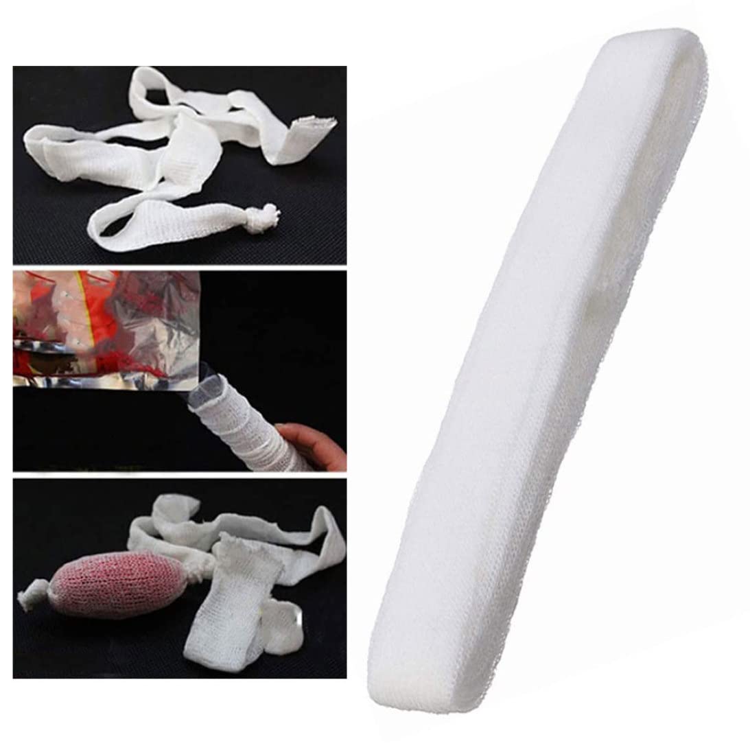 AEIOFU PVA Mesh Carp Fishing Quick Water Soluble Fishing Bait Bags Lightweight PVA Bags Carp Fishing Easy to Use Carp Fishing Accessories 1x197 inch PVA Bags carp Fishing PVA Tape carp Fishing carp