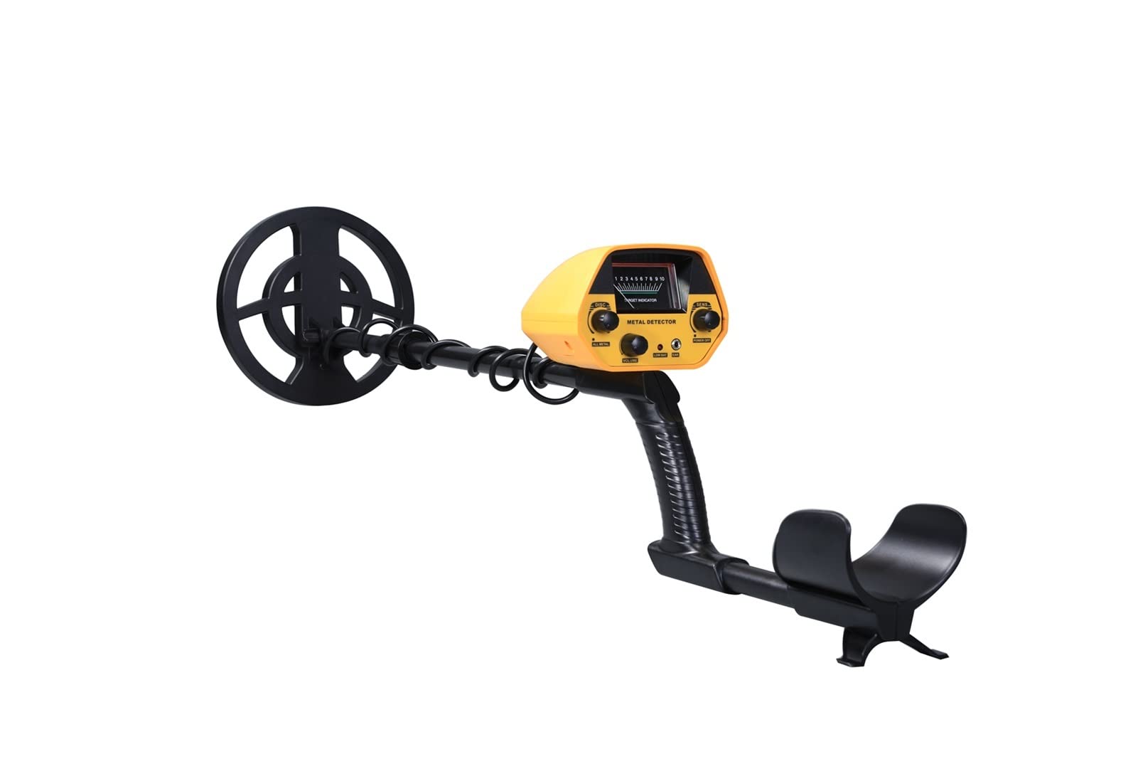 Wykrywacze Metali, GTX5030. Dokładność Underground Metal Detector Finder Gold Detektor Skarb Łowca Gold Digger dla dorosłych i dzieci(Yellow)