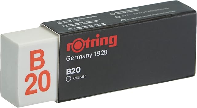 rOtring Eraser B20 (S0194570), Single Unit