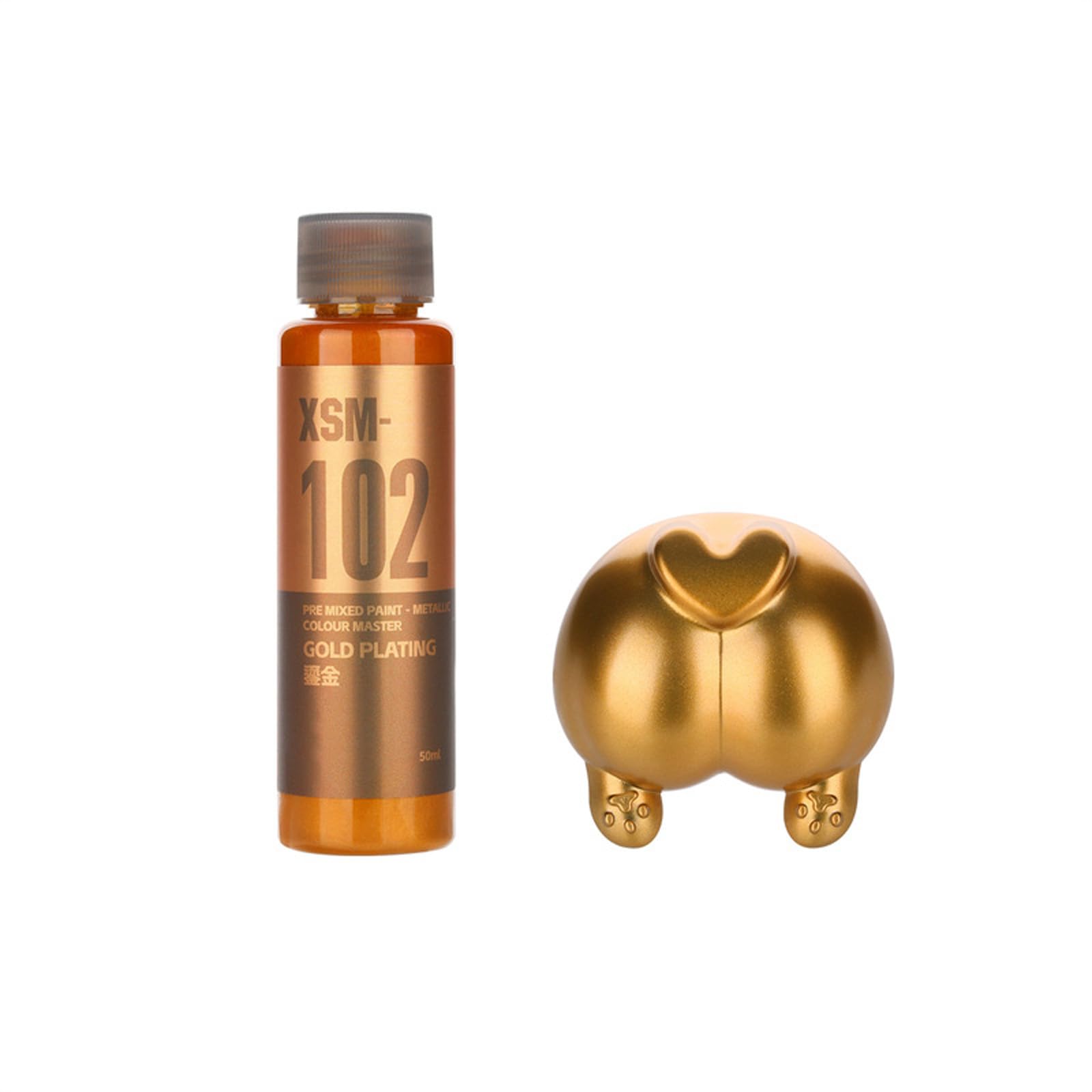Premium Ready to Use Metallic Pre-Mixed Acrylic Paint Smoothly Finish Ideal for Miniature Models and Hobby Projects Pre Mixed Interest Paint