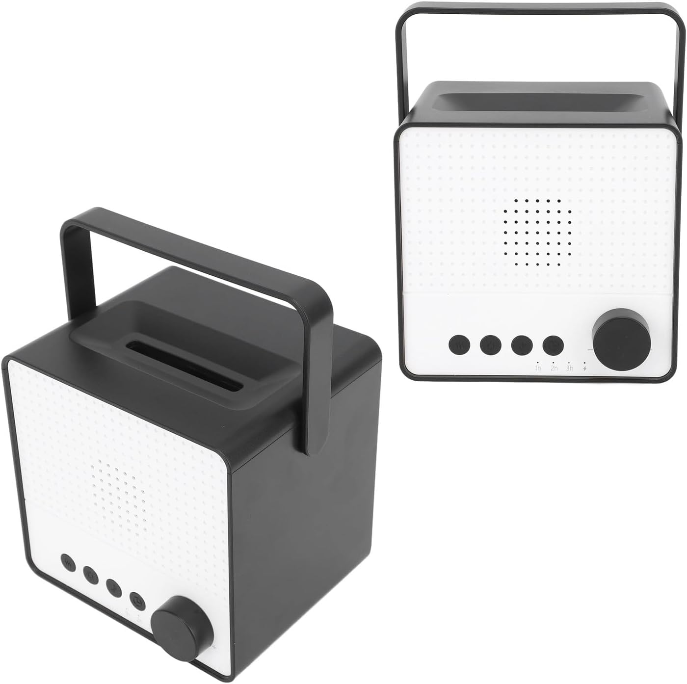 per Uso Domestico Umidificatore a Fiamma, umidificatore Portatile con diffusore di aromi a Rumore Bianco in ABS e Resina for Ufficio