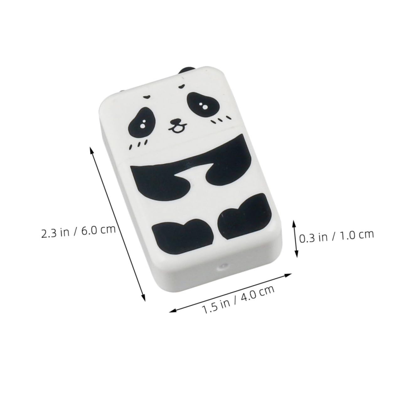 SHINEOFI 5 Sätze Panda Radiergummis Multifunktionale Radierer Für Bleistiftzeichnungen Süßes Schulbedarf Für Kreative Anwendungen 10 Stück * 5