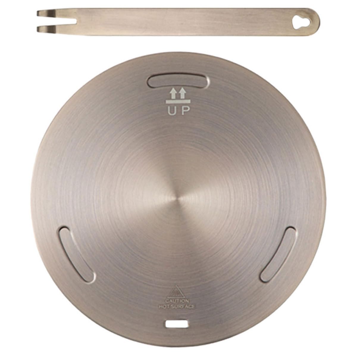CANIGHT Placa Difusora de Calor 1 Set de Acero Inoxidable y Aleación de Transferencia Uniforme de Calor y Difusión para Cocina de Inducción