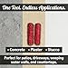 Best Coral Stone & Best Stone Pro Concrete Stamp Roller Set (2 Rollers In Set)