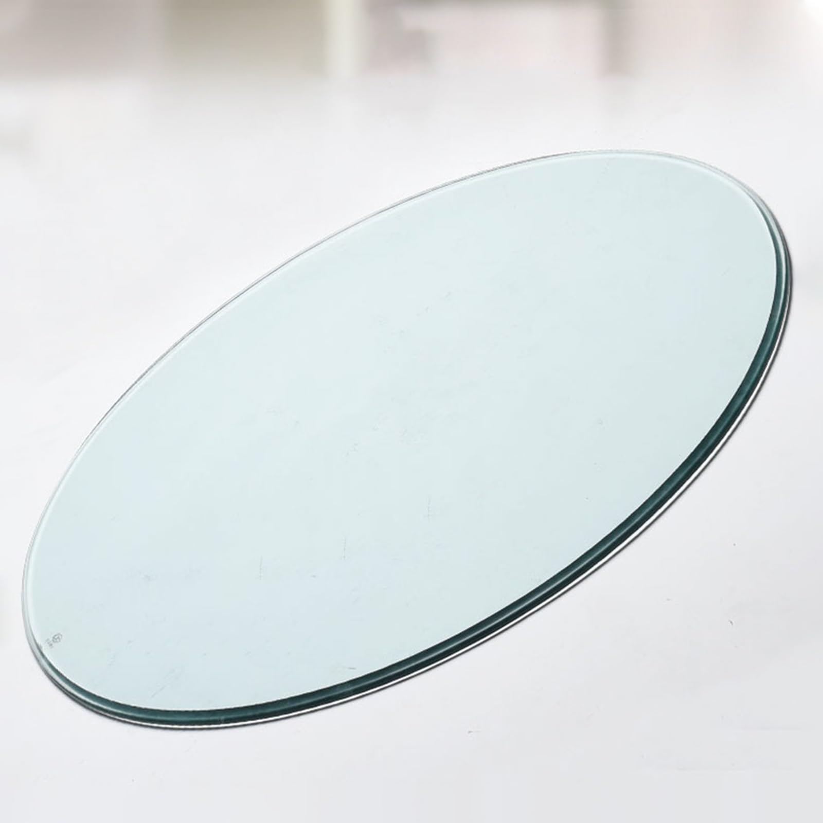 Verre trempé de 80 cm pour table basse et plateau rond durable