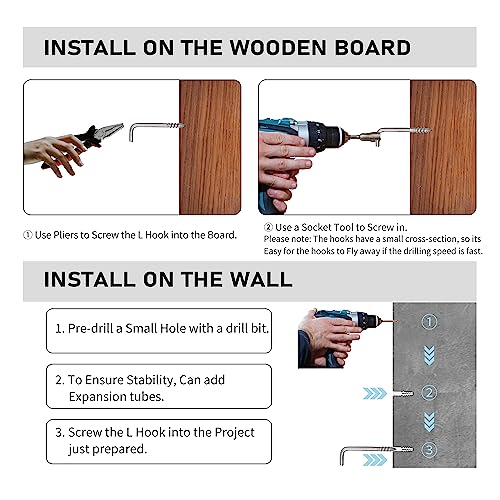 304-Stainless-Steel-2-34-in-Screw-in-Hooks-20-Pcs7-Shape-Screw-HooksRight-Angle-Medal-Hooks-l-Shaped-Screw-in-Hooks-for-Hanging