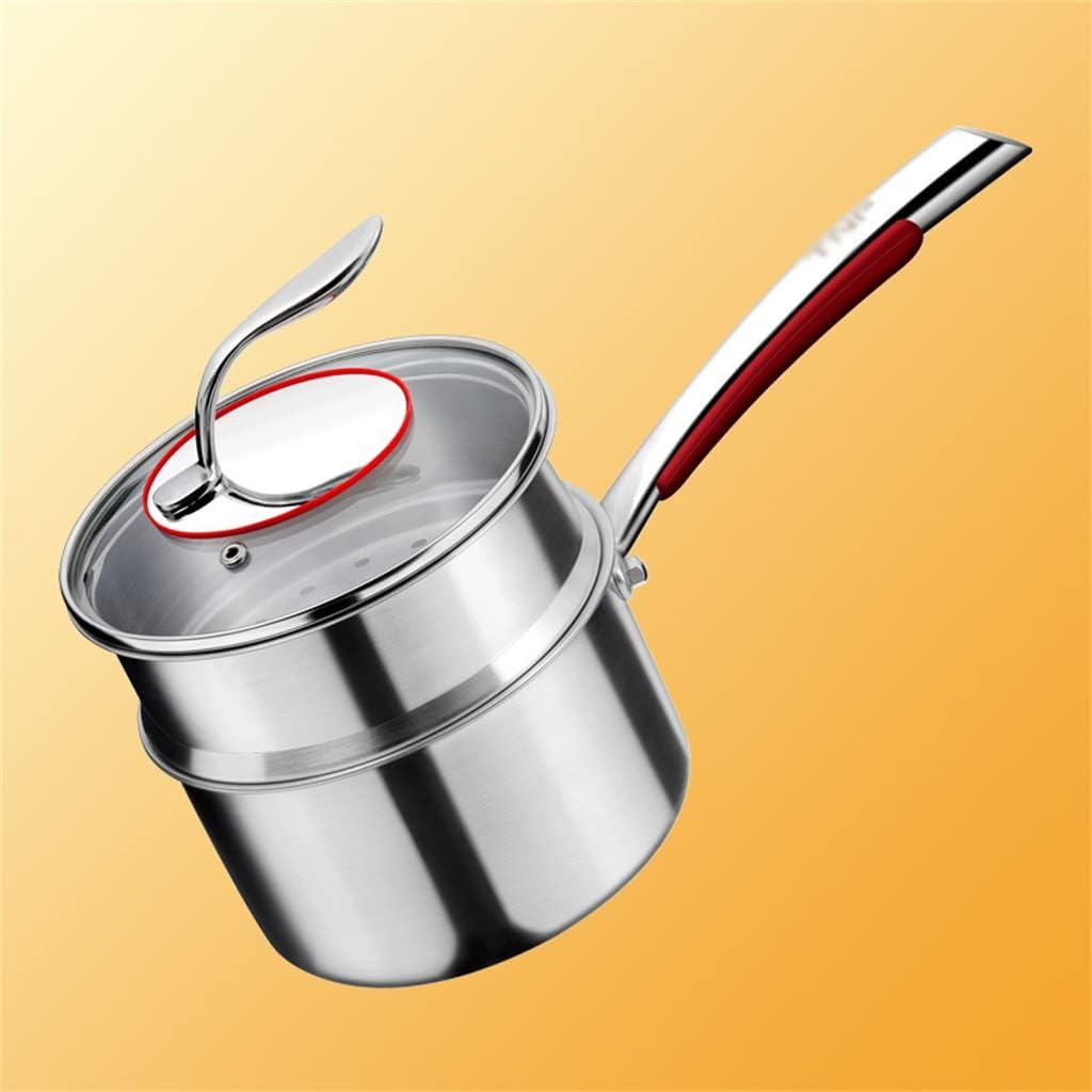 7pcs 316 Stainless Steel Non-Stick Household Kitchen Pot Set Soup Frying Pan