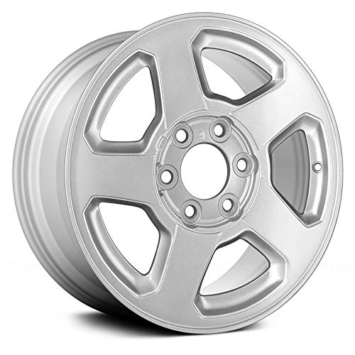 Value 2002-2006 Compatible with Chevrolet Trailblazer Alloy Wheel Rim All Painted Silver