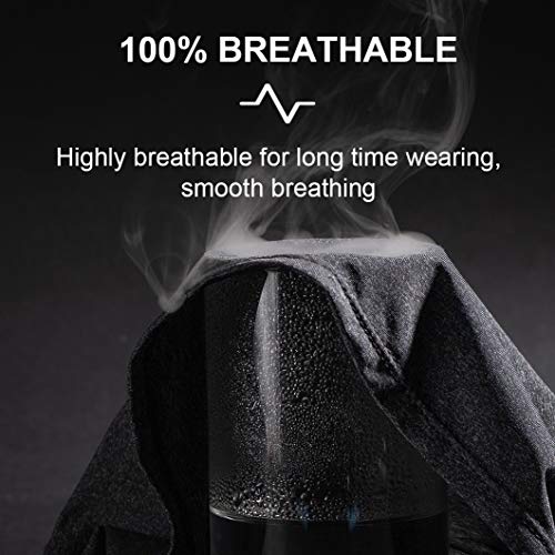 Image of ROCK BROS Cooling Neck Gaiter Sun UV Protection Face Mask UPF 50+ Breathable Bandana Headband Scarf Balaclava Headwear