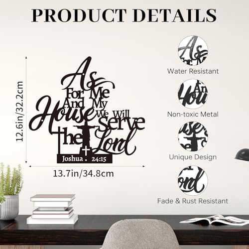 Décoration murale chrétienne, cadeau idéal mariage et baptême - 8