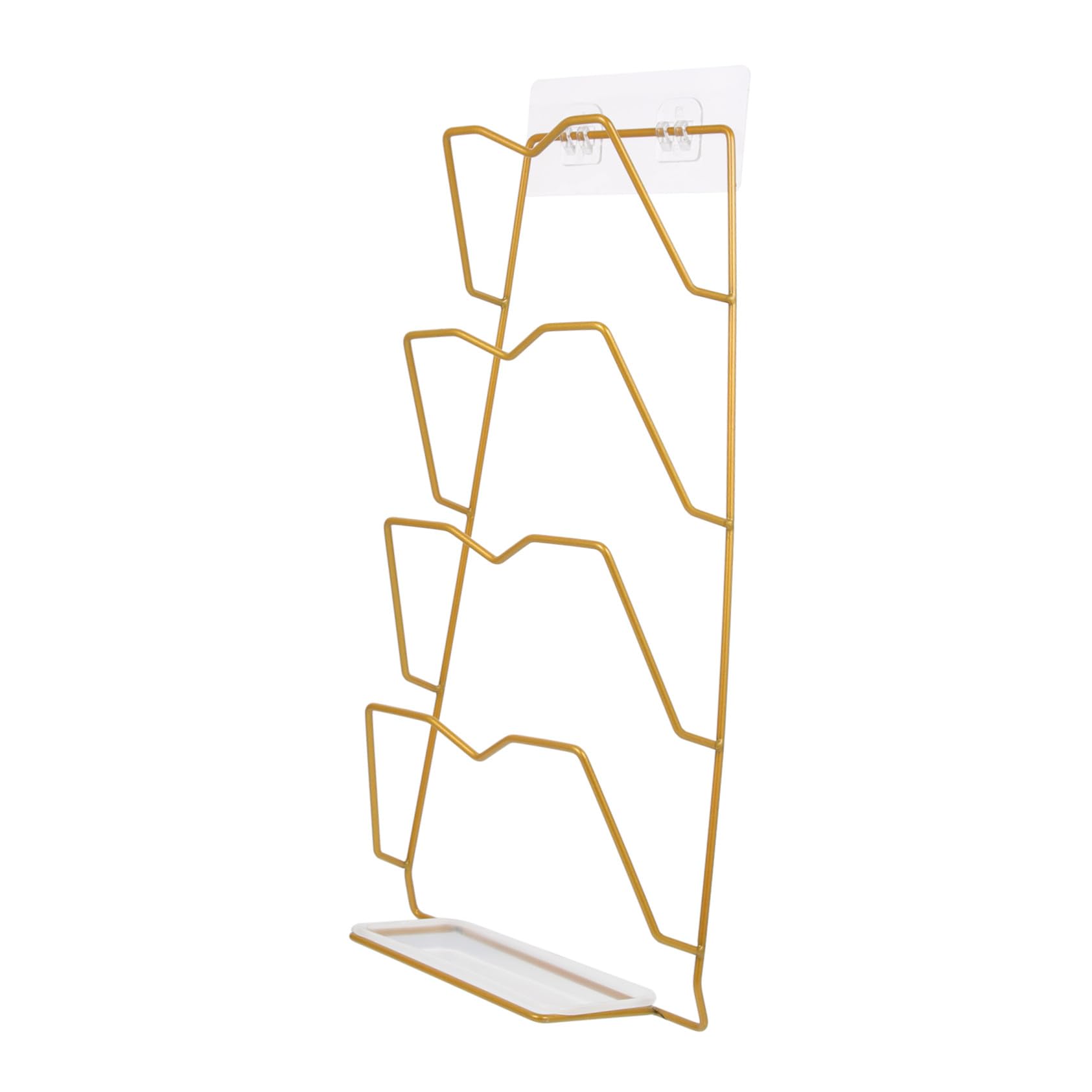 Uonlytech topfdeckelhalter deckelaufhänger und aus eisen silikon praktischer wandmontierter küchen stabiler töpfe und küchenabdeckungen haushalt für im