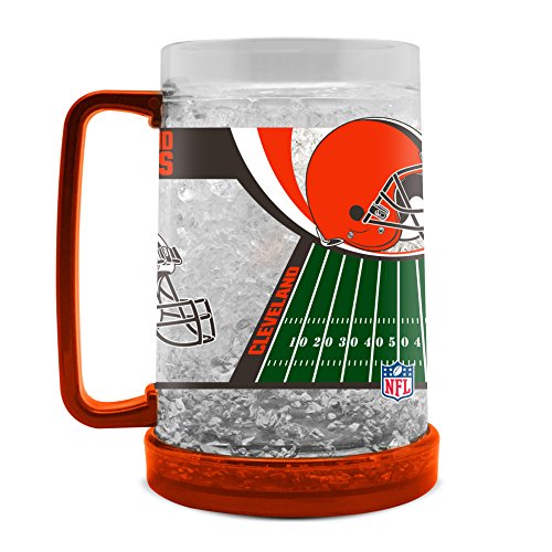 NFL Cleveland Browns 16oz Crystal Freezer Mug