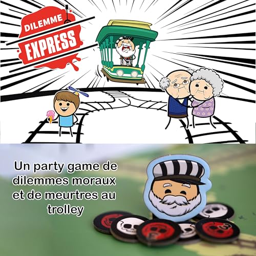 LUCKY DUCK GAMES Dilemme Express | Version Française | Jeu De Plateau | Jeu de Société | Jeu de Cartes | A partir de | 3 13 Joueurs | 30 90 Minutes - vue 7