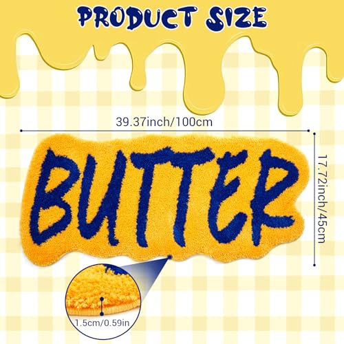 Tapete Moucuny Butter 100x45 cm Antideslizante miniatura 2