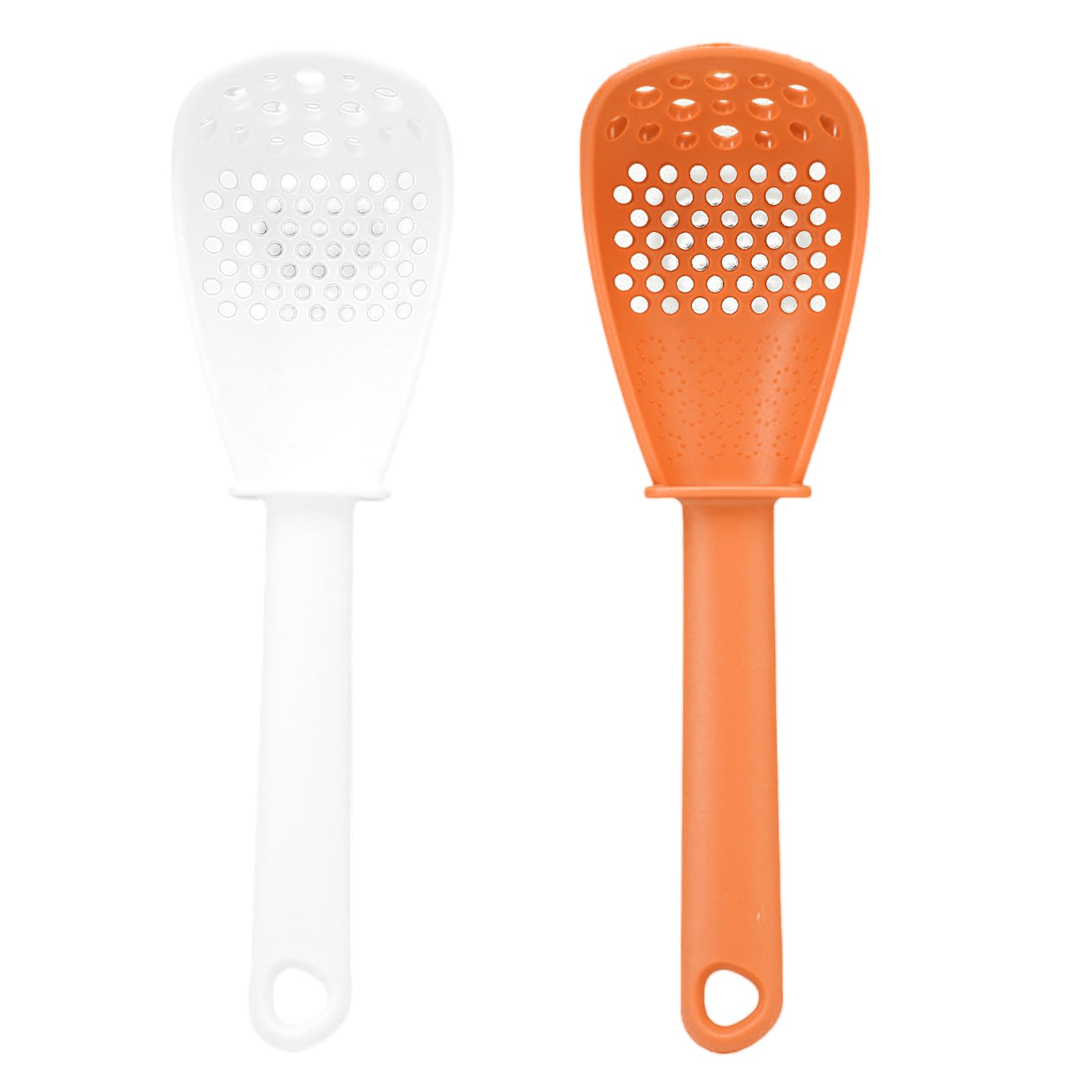 Tsophreniq 2 Pack Skimmer Spoon Slotted Spoon Frying Strainer Skimmer Suitable for Kitchen Cooking and Draining Cooking Spoons