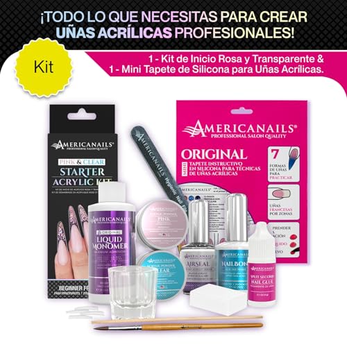 Kit de Uñas Acrílicas Americanails con Mini Mat de Entrenamiento miniatura 6
