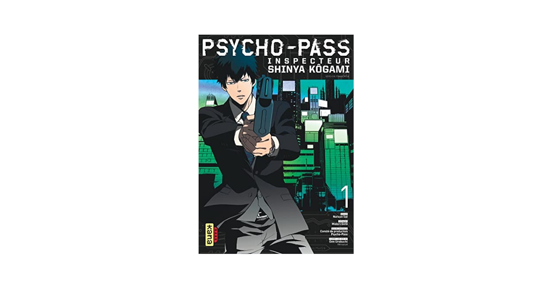 Amazon.com: Psycho-Pass Inspecteur Shinya Kôgami - Tome 1
