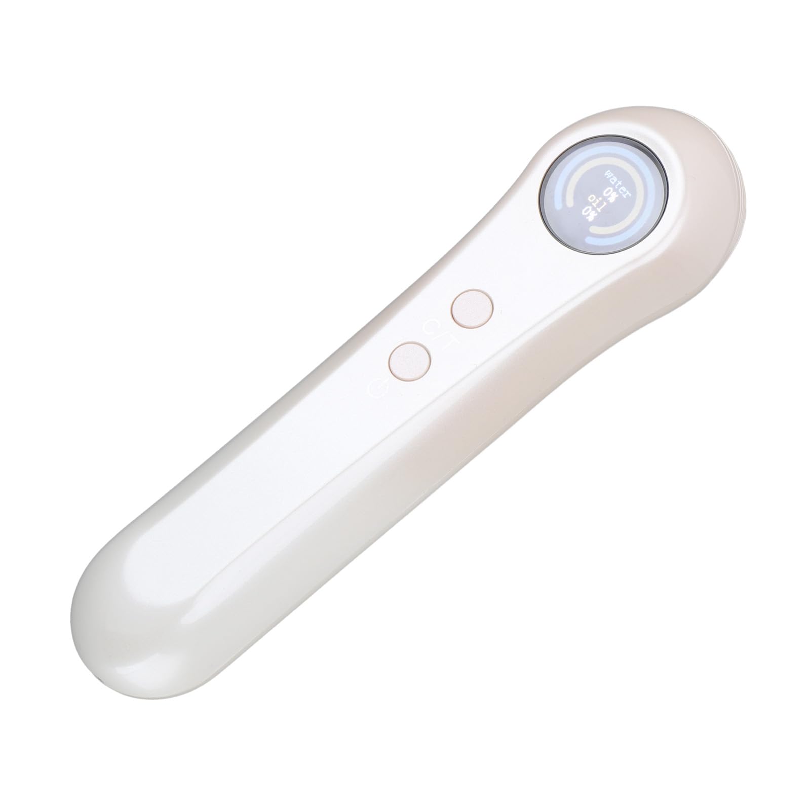 Medidor de Hidratación Facial, Analizador Digital de Piel Analizador Automático de Agua y Aceite de la Piel Monitor Integrado con Sensor de Agua y Aceite para El Hogar, Laboratorio